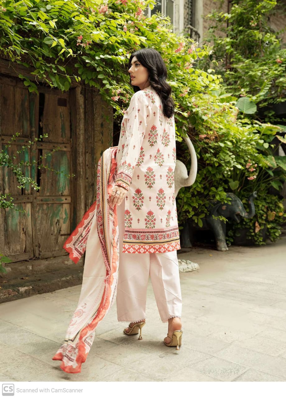 Motifz Desire Lawn 3PC - Unstitched